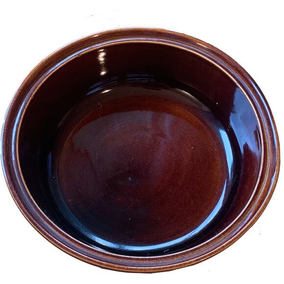 Vintage Red Wing 10" Round 2-Quart Covered Casserole Green/Brown VGC - Picture 8 of 10